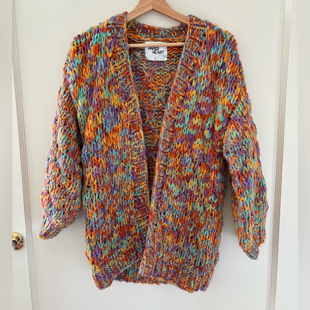 Knit cardigan